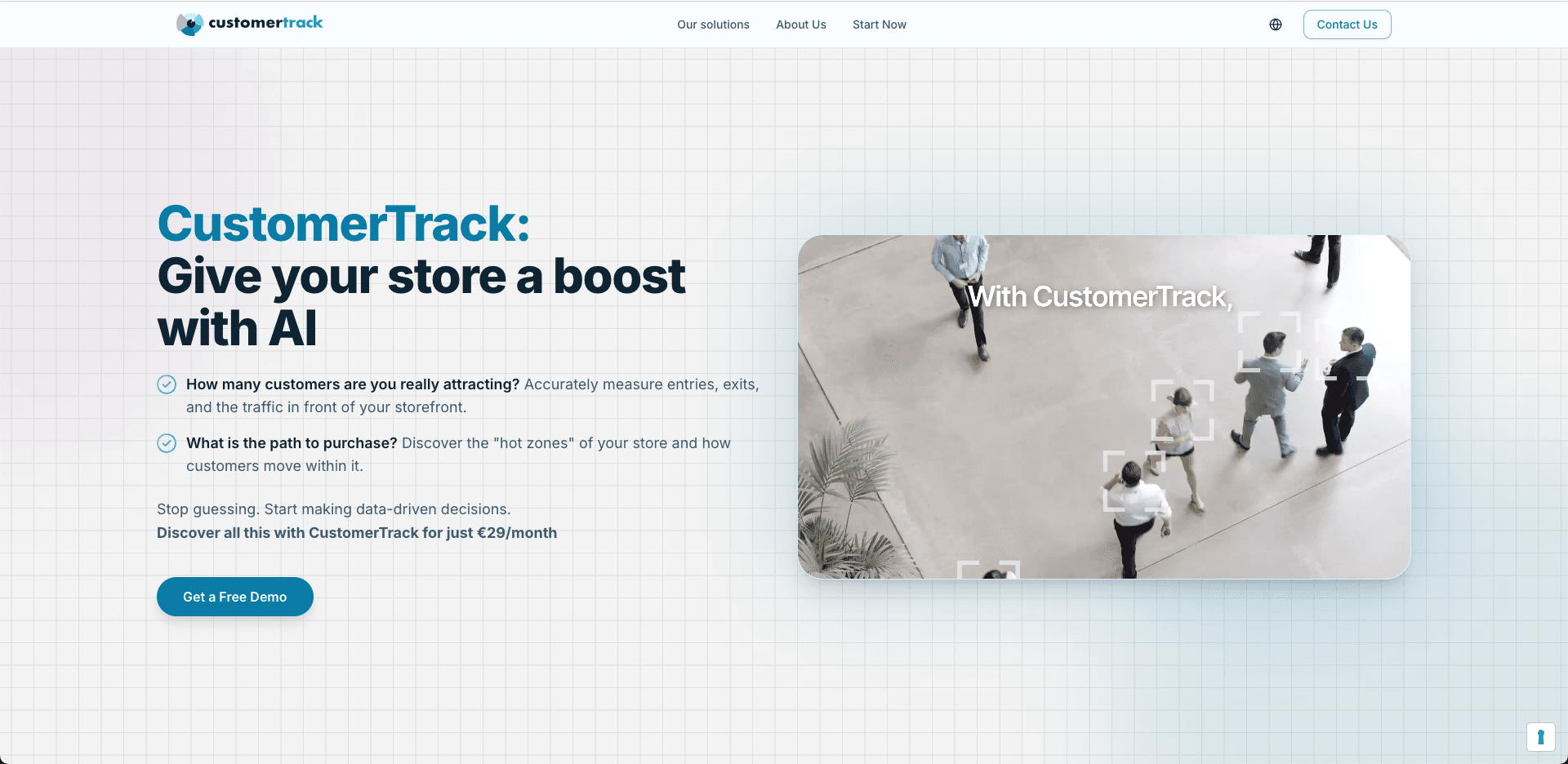 CustomerTrack – Physical Store Tracking